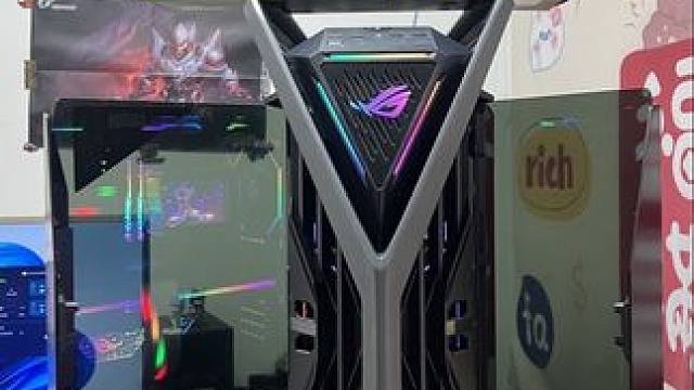 9800X3D➕5090六万多预算华硕ROG创世神全家桶 #电脑diy配件 上海买电脑，DIY电脑，