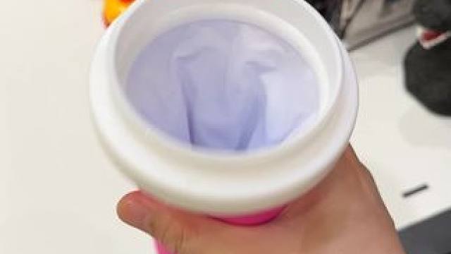 不用出门即可吃到可乐冰沙~ #玩个很新的东西  #解压