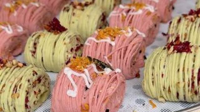 用精致的面粉加上有品质的食材，只需要花一点点时间制作出即可！#民间传统美食 #花样馒头 #蒸蒸日上 