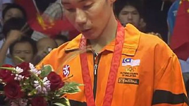 “败者亦可为王”无冕＿＿。#羽毛球 #林丹 #李宗伟