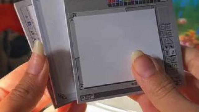 用画图小本本当画本在合适不过了~ #玩个很新的东西