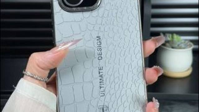 荣耀400pro亚克力手机壳，大地裂纹设计，电镀软边 #带镜头膜手机壳#不沾指纹手机壳#荣耀400手