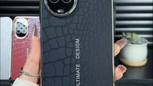 华为nova14pro亚克力手机壳，电镀软边，带镜头膜 #不撞壳的手机壳 #华为nova14手机壳#