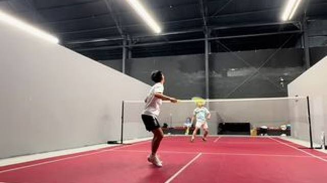 只有羽球人才懂的爽搓后的霸王杀有多爽#羽毛球#跳杀#爽#霸王杀#大展宏图