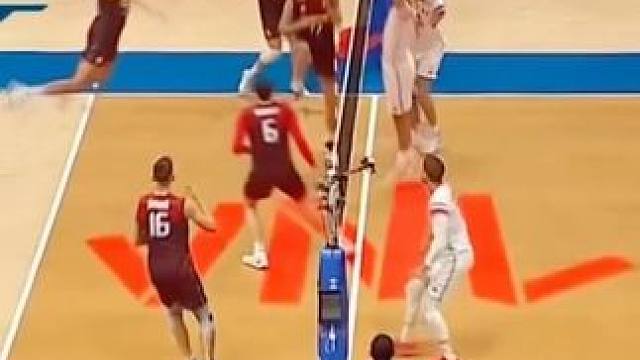 大暴扣 #排球 #男排