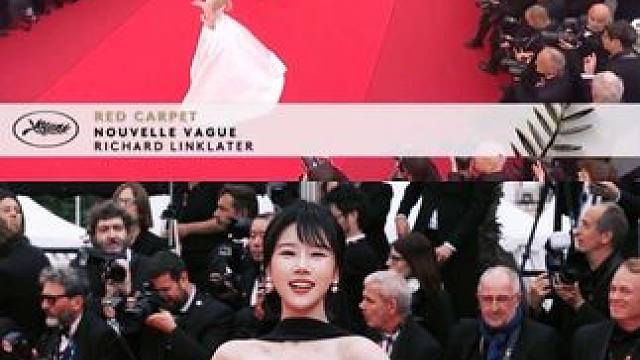 站在两个大明星中间走戛纳红毯，是什么体验？#戛纳vlog #欧莱雅小金管防晒#全新欧莱雅安瓶面膜