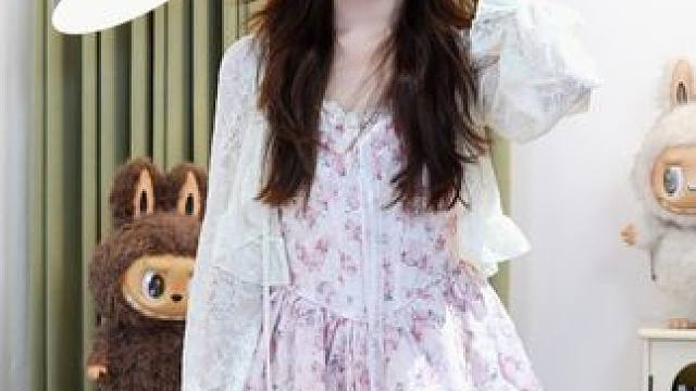 我听见海棠花未眠#裙子 #今日穿搭 #谁穿谁好看系列 #夏季新款