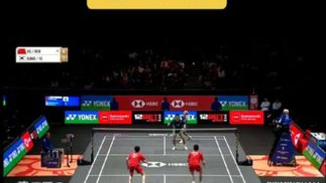 天下武功唯快不破#以快打快#小手枪组合 #任翔宇何济霆 #任翔宇孙文骏#男双中国羽毛球队