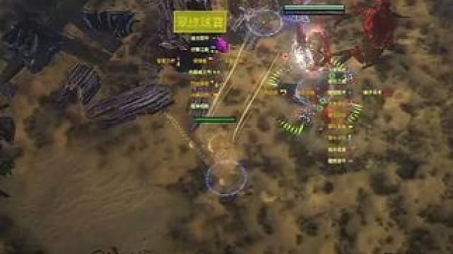 流放之路1旋风斩被强行刮痧！BOSS有袈裟是真的在刮痧 #流放之路 #流放之路旋风斩 #流放之路s2