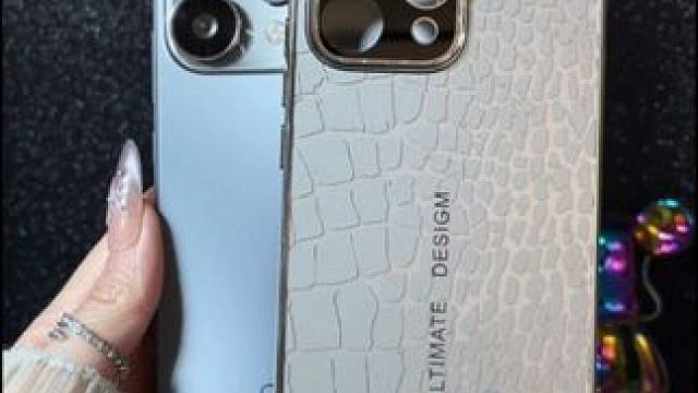 OPPOReno14亚克力电镀软边手机壳，大地裂纹设计 #带镜头膜手机壳 #opporeno14pr