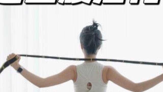 每天空腹虐背练这3️⃣组动作就够了 见效快省时间虐背就练这组#改善体态 #开肩美背 #体态调整