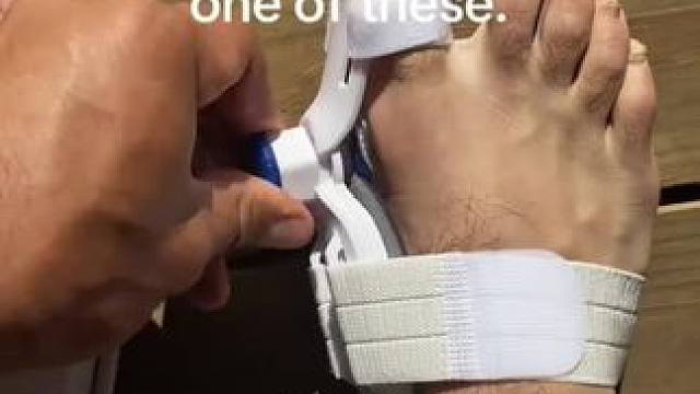 #脚趾矫正器 脚趾矫正器，拇指外翻纠正，男女士大脚骨脚指内翻分趾器 #拇指外翻  #轻度拇指外翻怎么