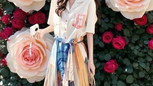 把油画穿在身上是什么体验✨ 复古套装美到开挂  救命！谁懂这种把艺术穿在身上的窒息感 这套复古刺绣衬