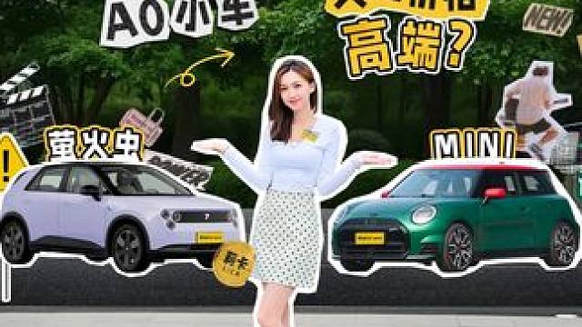 电动MINI对比蔚来萤火虫，优缺点大起底，看完再下单！ #懂车帝独家片场 #莉卡种草 #蔚来萤火虫 