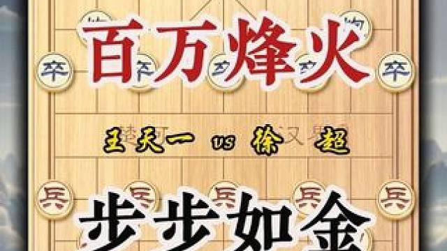 奖金一百万经典名局中国象棋王天一vs徐超巅峰对决精彩纷呈 #象棋 #喜欢象棋关注我 #象棋布局技巧分