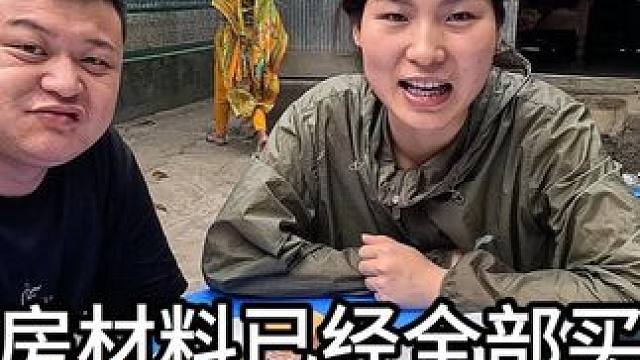 经过两天的奔波建房材料全部买好了，悬着的心终于放下了。#孟加拉国 #印度 #人力车夫贝拉尔 #环球旅