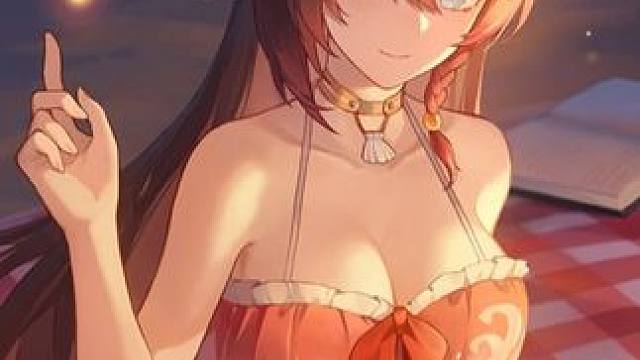 烤肉妹终于吃成大雷了！薇儿超美泳装！【深空之眼】 #深空之眼 #神谕绝响