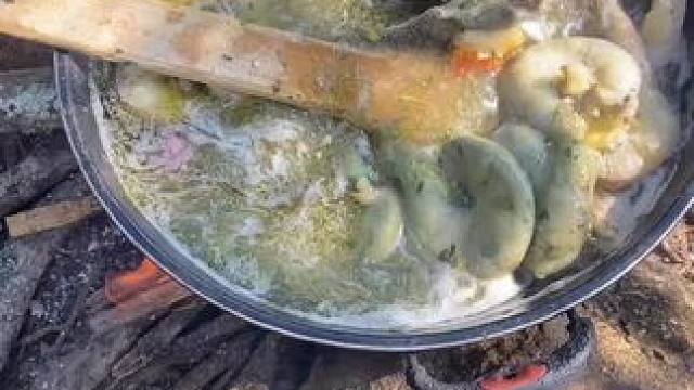 非洲嘟嘟 #我的乡村生活 #原创视频 #日常生活 #农村美食记录生活