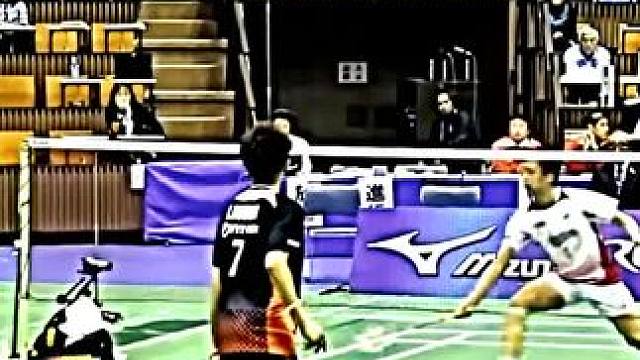 赌王之间的对决谁更胜一筹#市民陈的毛毛球尾唠鸽 #桃田贤斗 #田儿贤一