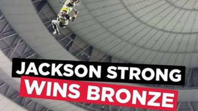 Jackson Jacko Strong夺得Moto X Best Trick铜牌！#XGamesO
