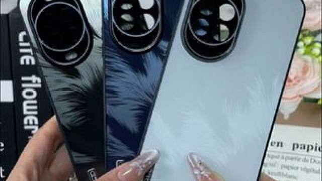 华为nova14亚克力手机壳，高级星羽流光设计，带镜头膜 #不沾指纹手机壳#华为nova14pro手