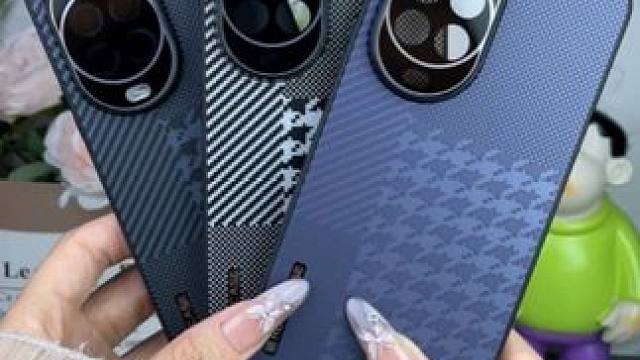 华为nova14高级亚克力手机壳，格律纹设计，带镜头膜 #华为nova14pro手机壳#华为nova