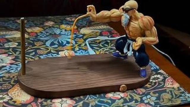 这个龟派气功 不得把我朋友迷成制杖 #玩个很新的东西 #龙珠