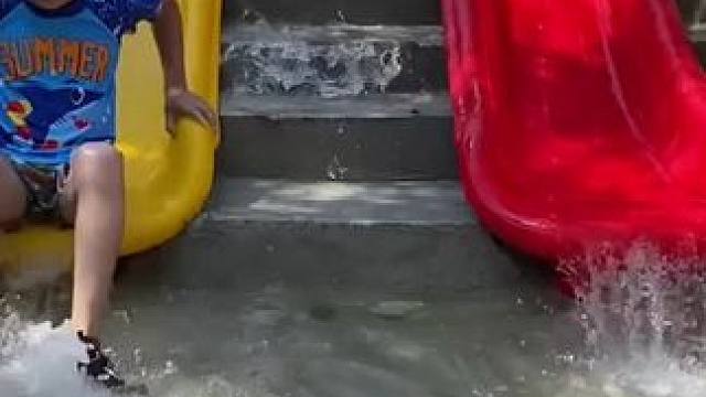 #都江堰玫瑰花溪谷#很哇塞的周末#成都玩水一日游