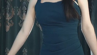 喜歡藍色裙裙嘛