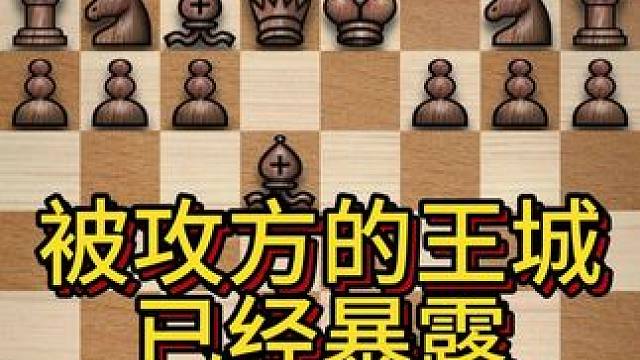 国际象棋攻击弱点的五大技巧
在国际象棋中，当对方的国王停留在中路时，直接攻击它是一个明智的选择。以下