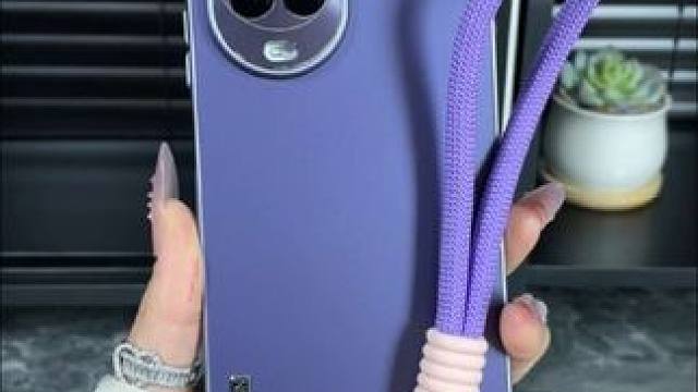 华为nova14亚克力手机壳，可拆卸手绳，不沾指纹 #华为nova14pro手机壳#华为nova14