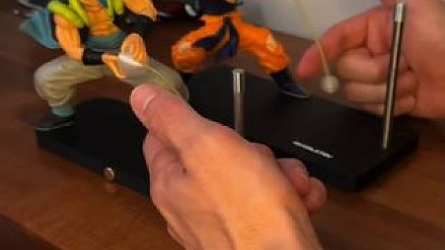 这个龟派气功 不得把我朋友迷成制杖~ #玩个很新的东西  #龙珠