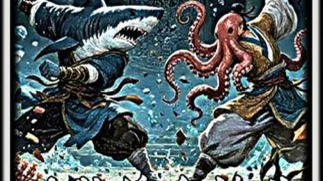 #海洋生物 #动物世界 #动物综合格斗 #龙影格斗 虎鲸能不能干过大白鲨？动物综合格斗第四季，海洋动