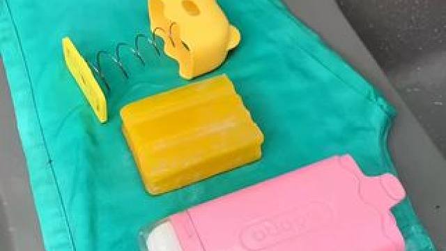 小熊肥皂起泡器 能站立的#肥皂起泡盒，起泡很丰富不打滑，可以把肥皂用的一点都不剩  #肥皂盒   #