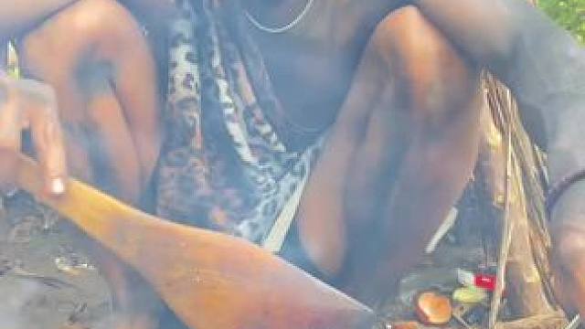 非洲嘟嘟 #我的乡村生活 #原创视频 #日常生活 #农村美食记录生活 #非洲原始部落