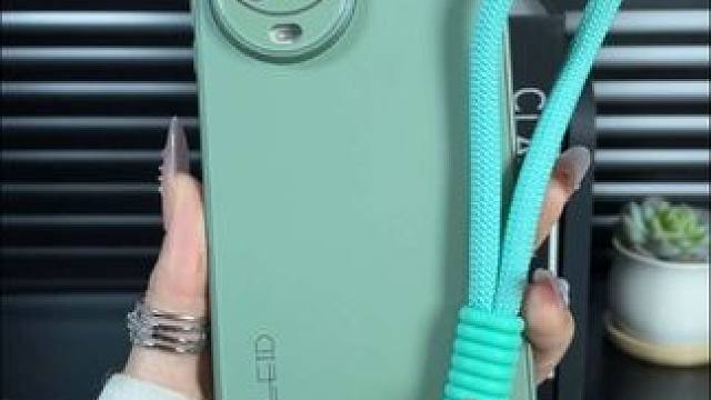 华为nova14pro高端亚克力手机壳，可拆卸手绳，带镜头膜 #华为nova14ultra手机壳#华