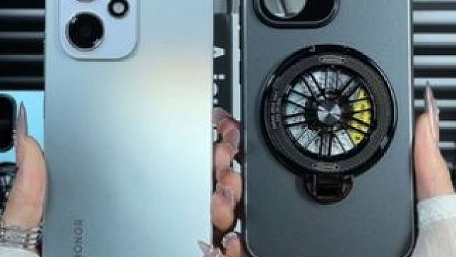 荣耀400pro支架手机壳，解压陀螺设计，金属背板轻薄 #荣耀400手机壳#荣耀400pro手机壳#