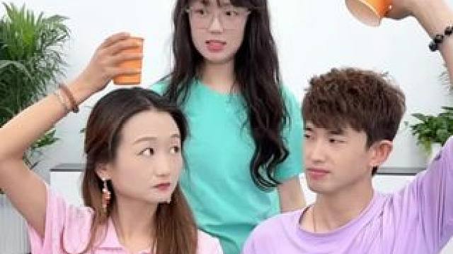 消失的水，哈哈 #办公室日常 #魔术