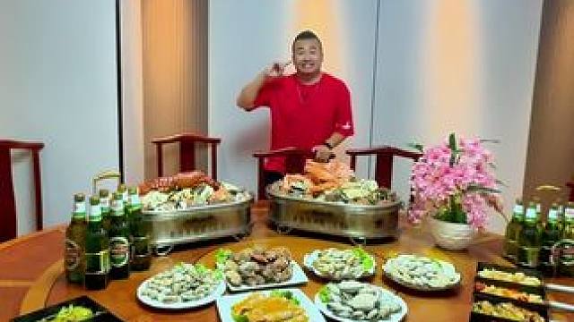 #金沙滩#海鲜#戳子肉#一品海鲜#青岛本帮菜