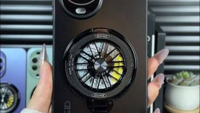 华为nova14pro支架手机壳，解压陀螺设计，带镜头膜 #华为nova14手机壳#华为nova14