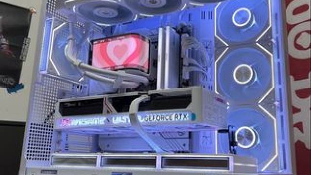 9800X3D➕5070TI一万多预算瓦尔基里纯白海景房 #diy电脑 上海买电脑，DIY电脑，实体