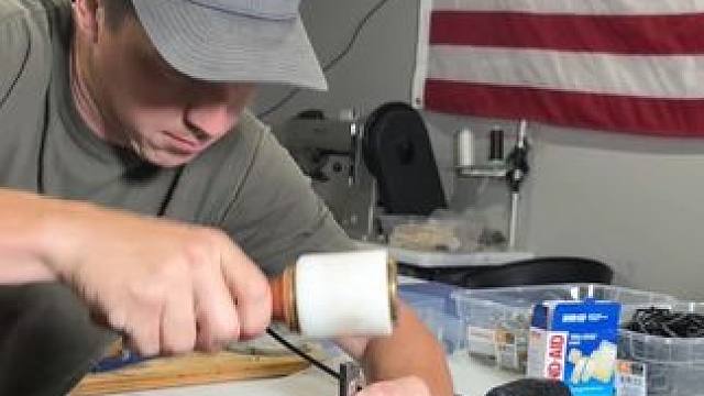 纯牛皮皮带的制作过程！ #手艺人 #皮带机 #皮带制作 #真皮