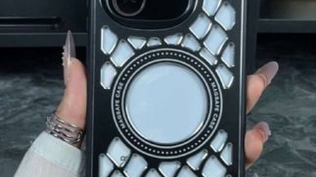 荣耀power镂空散热手机壳，合金材质久用如新，支持磁吸 #荣耀power手机壳#磁吸手机壳#散热手