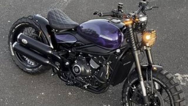 未见其车 先闻其声 #机车 #摩托车 #复古摩托 #巡航 #春风450clc