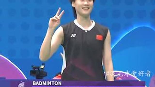 陈雨菲发球失误值得称赞，不应该以自身都强大而欺辱弱小。 #羽毛球