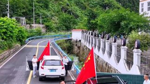 这里是重庆市巫山县当阳大峡谷去往镇上的风景#风景都在路上 #自驾游风景 #沿途风景 #旅行推荐官