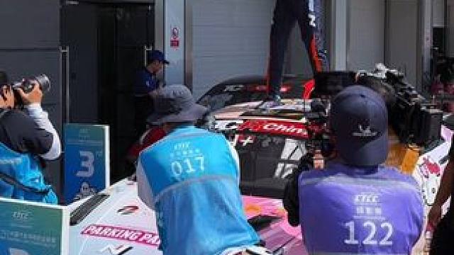 倒叙发车第九位发车到冠军！！#赛车手张臻东 #ctcc #赛车 #赛车手