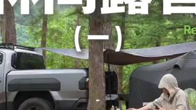 林间露营（一）带着狗子去露营~#露营 #助眠 #解压 #萌宠 #户外露营