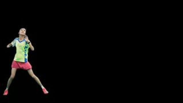 轻松愉快玩起来#羽毛球精彩片段