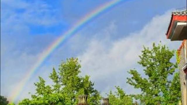 #风雨过后见彩虹 #看见彩虹的人都会有好运气 #夏天该有的样子
